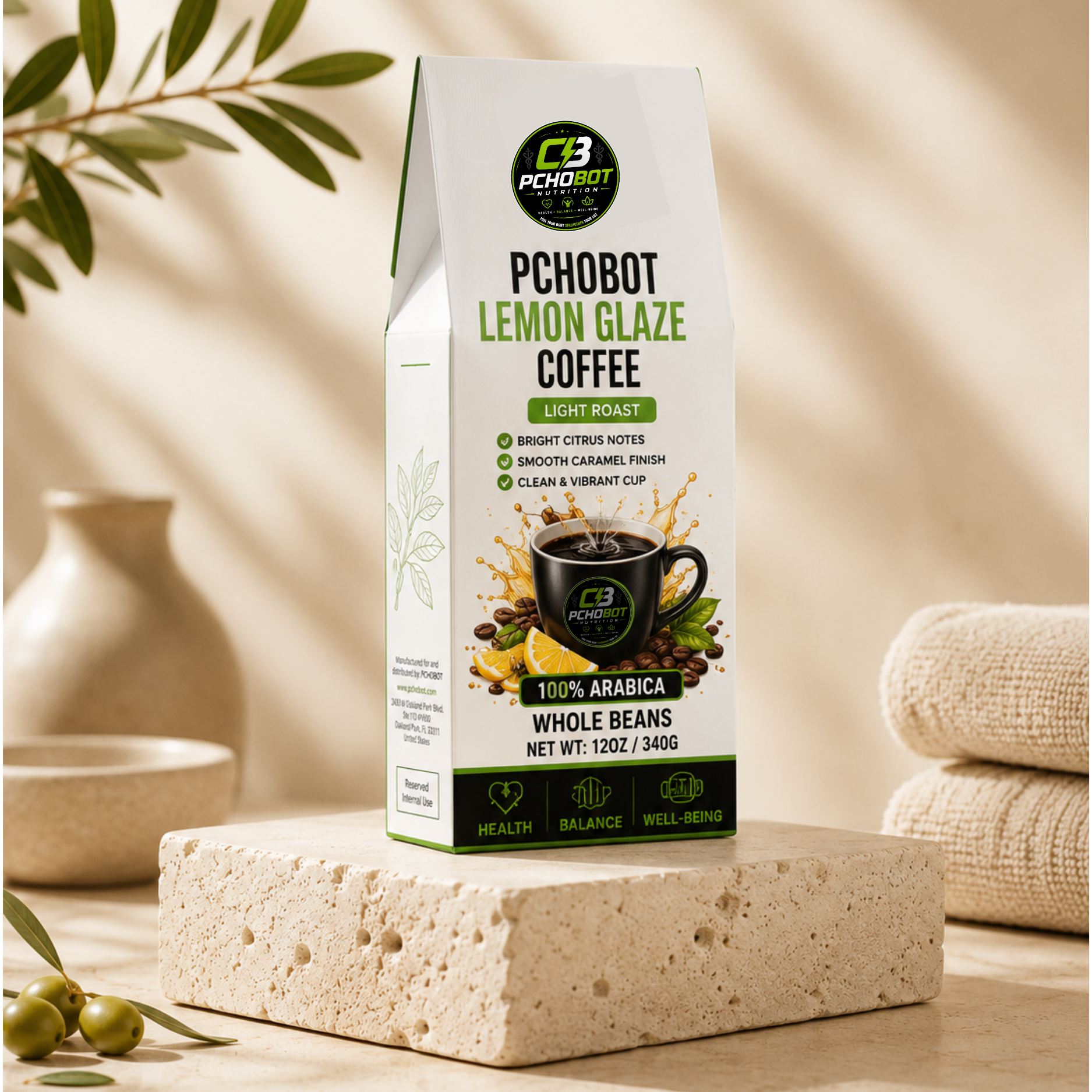 PCHOBOT Lemon Glaze Coffee