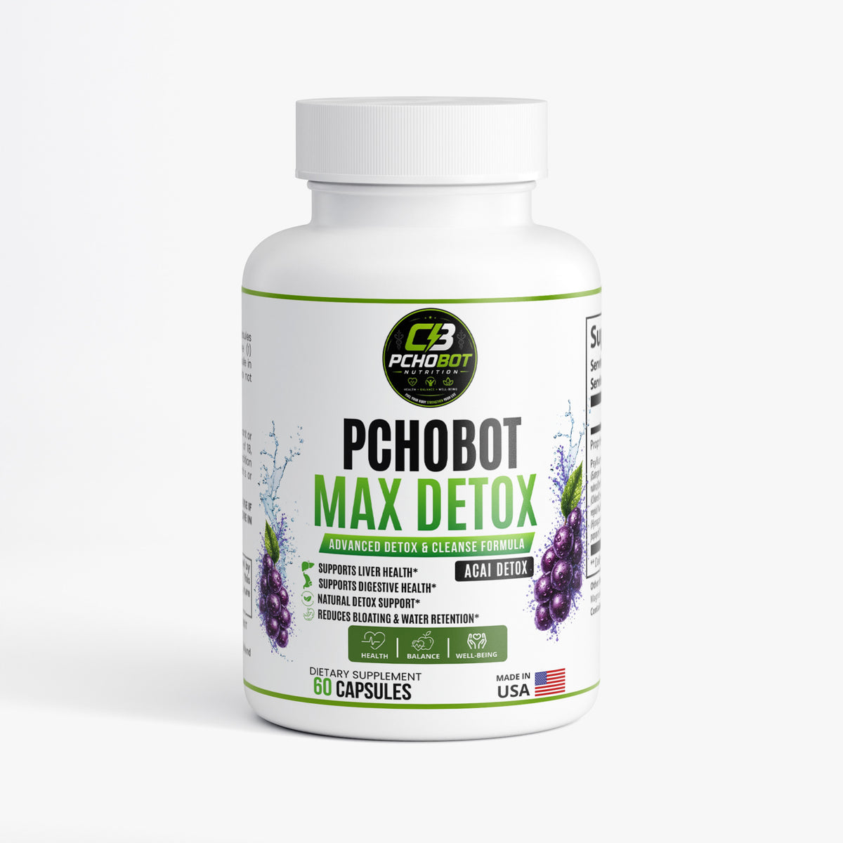PCHOBOT MAX DETOX (Acai Detox)