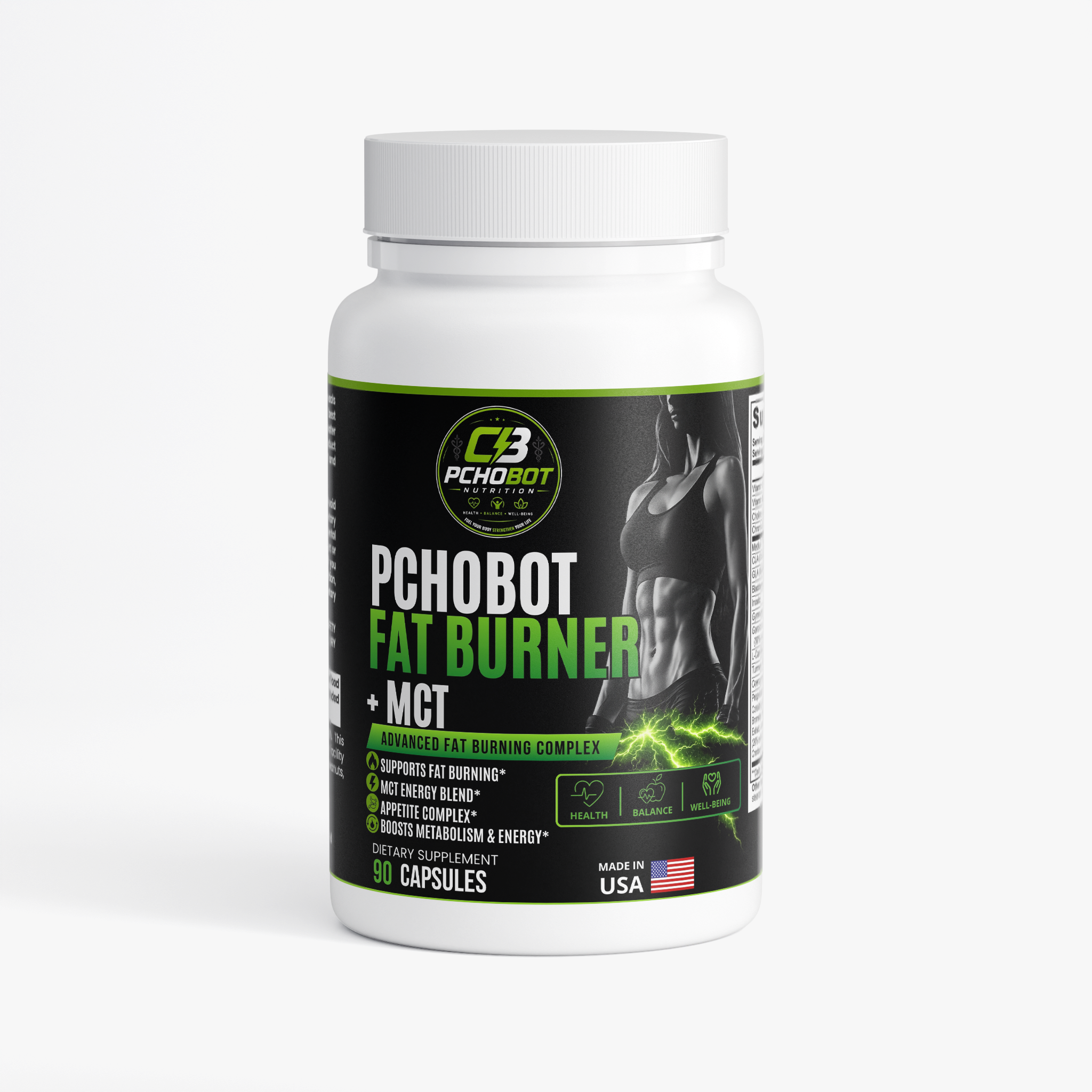 PCHOBOT FAT BURNER + MCT